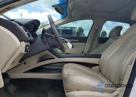 2014 Lincoln Mkz Hybrid из США, поврежденный, VIN 3LN6L2LU4ER819785